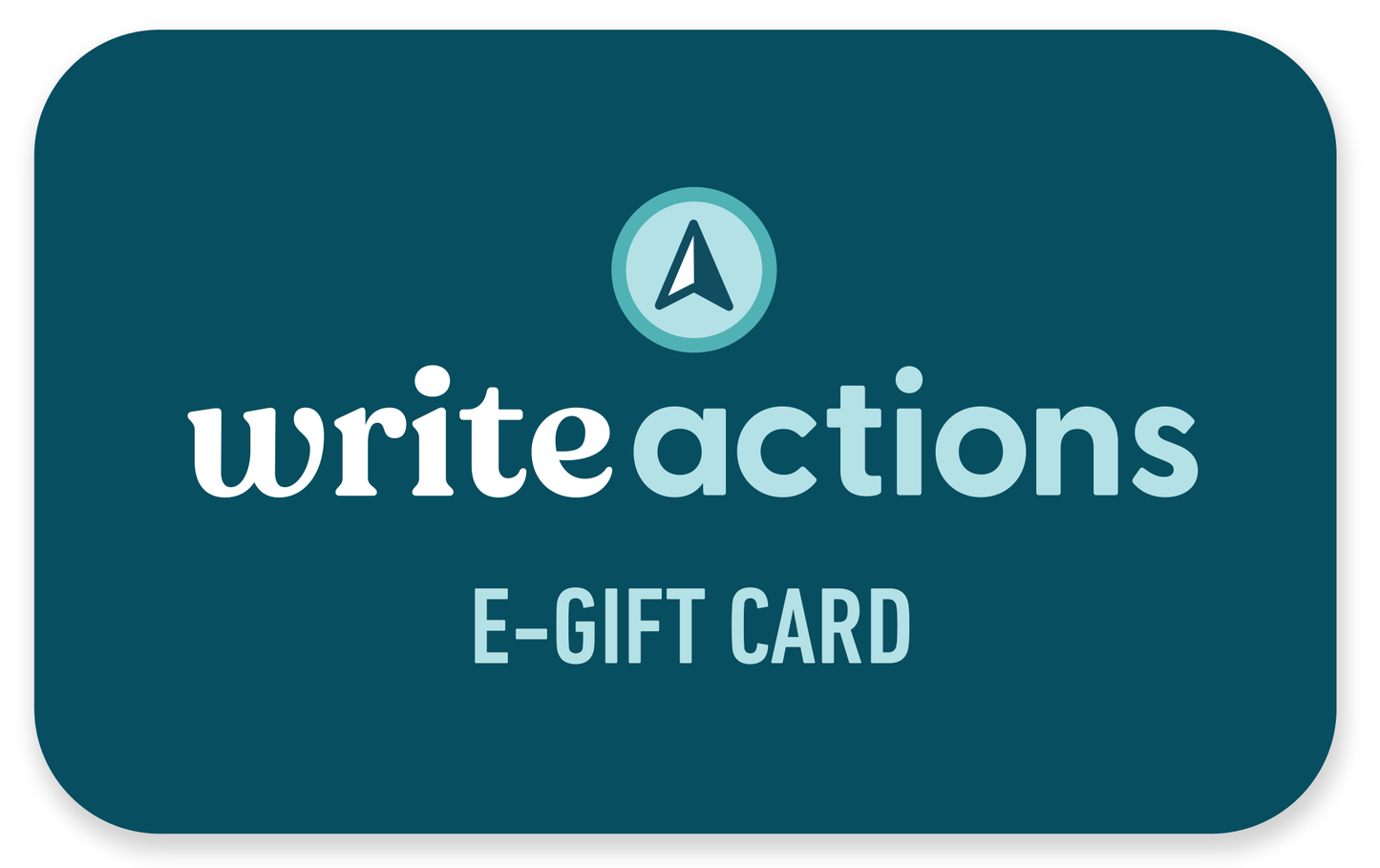 Write Actions Gift Card
