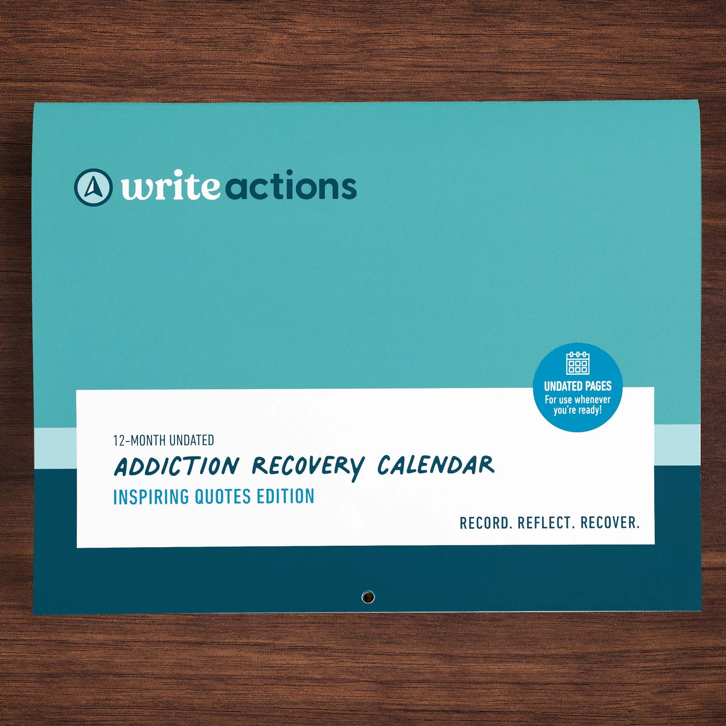 Addiction Recovery Calendar: Inspiring Quotes Edition