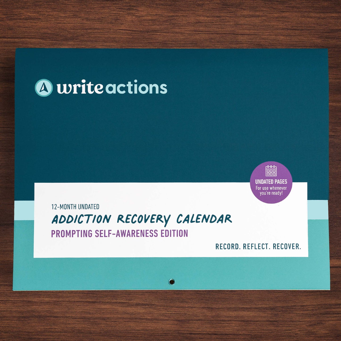 Addiction Recovery Calendar: Prompting Self-Awareness Edition (with Personal Response Notebook)